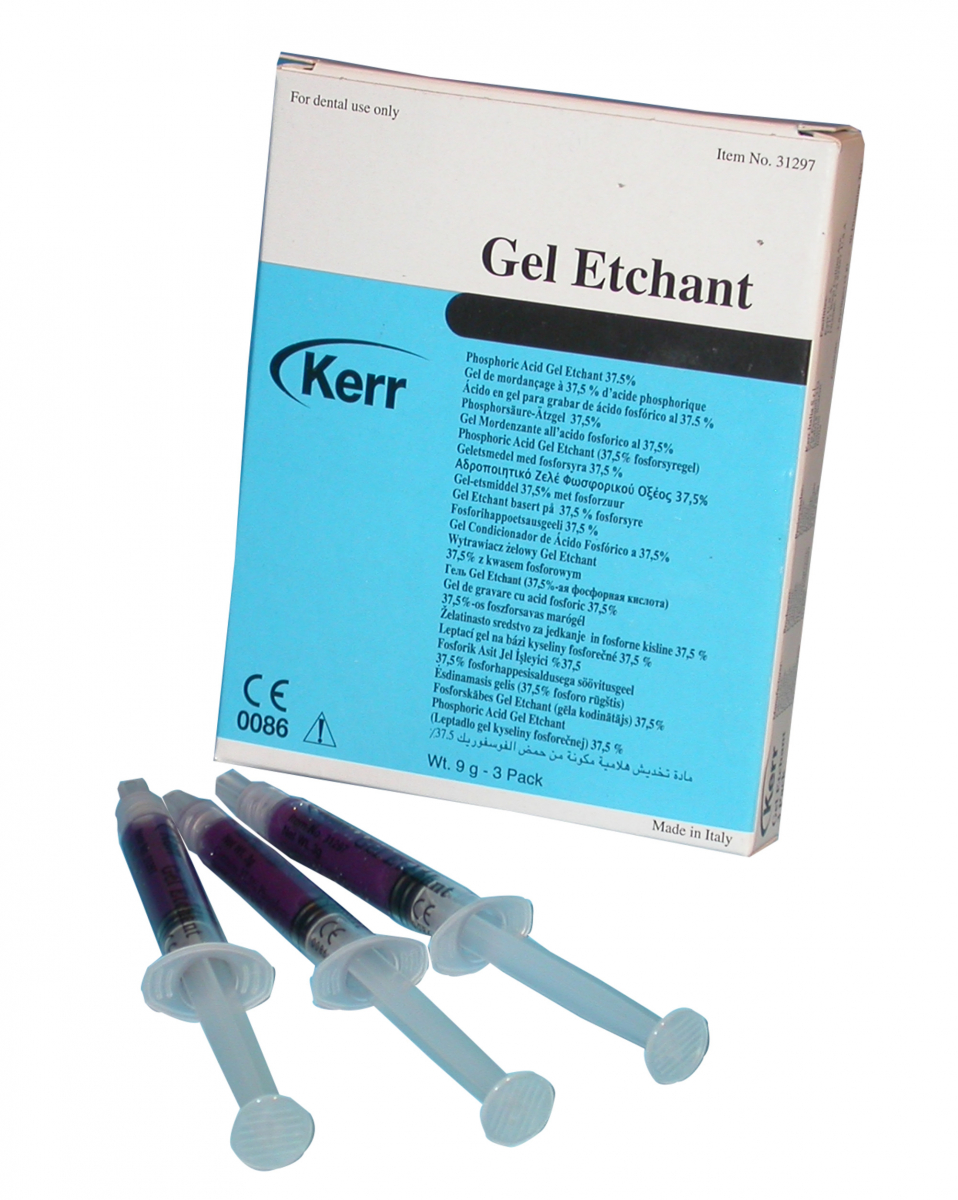 Kerr Etchant Gel Siringa 3 Gr 3 Pz - 124693 - Simpadent SaglSimpadent Sagl